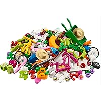 LEGO 40606 Spring VIP Add on Pack Cool Polybag with Random Fun Bricks and Pieces Including Carrots, Flowers, Cherries, Ladybirds, Birds, Bunnies and a Lamb For 6 years and up
