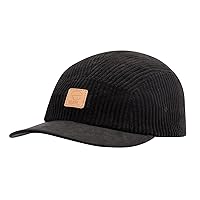 Clakllie Corduroy Hat 5 Panels Unstructured Baseball Cap Low Profile Adjustable Snapaback Fitted Hat Camper Hat
