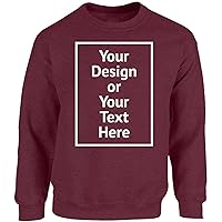 Personalized Sweatshirt for Men and Women- Custom Your Design Photo Picture Text DIY Gifts