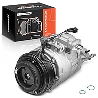 A-Premium Air Conditioner AC Compressor with Clutch Compatible with Ford Explorer 2011-2015, Police Interceptor Utility 2013-2015, Sport Utility