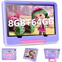 DUODUOGO Android Tablet 8 GB RAM 64 GB ROM(TF 1TB), 10.4 Inch Tablets with Octa-Core 2.0 GHz, 8MP+5MP Dual Camera, HD, 6000mAh, EVA Case, Bluetooth, GPS, Game, WiFi (Purple)