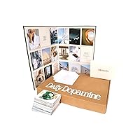 Vision Board Kit for Ambitious People- Foldable Mood & Dream Board for Manifestation, Visualization & Goal Setting|125 Aesthetic Photo & 25 Empowering Quote Cards| Double-Sided Adhesives for Easy Use