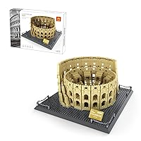 Wange Building Block Toys Roman Colosseum Model (1758Pieces) The World's Great Architecture Series Collectible Famous Landmarks Excellent Gift for Teens and Adults