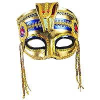 Forum Novelties mens Egyptian Costume Mask Party Supplies, As Shown, Adult One Size US