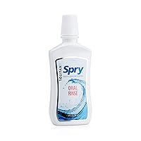 Spry Xylitol Oral Rinse, Cool Mint - 16 fl oz (Pack of 1)