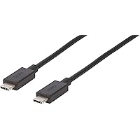 Accell USB-C to C Cable - USB-IF Certified SuperSpeed+ USB 3.1 Gen 2 (10 Gbps) - 2.6 Feet (0.8 Meters) - Retail Box
