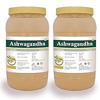 Jain's Ashwagandha Powder 1Kg (Pack of 2) - Indian Ayurveda's Pure Natural Herbal Supplement Powder