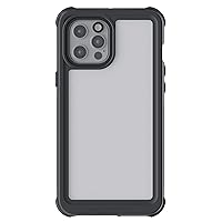 Ghostek NAUTICAL Waterproof iPhone 12 Pro Case with Screen and Camera Lens Protector Built-In Full Body Heavy Duty Rugged Protective Phone Cover Designed for 2020 Apple iPhone 12 Pro (6.1inch) (Clear)
