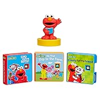 Little Tikes Story Dream Machine Sesame Street Elmo & Friends Story Collection, Storytime, Books, Audio Play Character, Toy Gift for Toddlers and Kids Girls Boys Ages 3+ Years