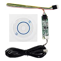 VSDISPLAY Resistive LCD Touch Panel Controller Resistive Touch Screen Driver(5-Wire USB kit)