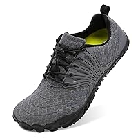 Scurtain Unisex Mens Womens Athletic Hiking Water Shoes Quick Dry Barefoot Aqua Shoes Swim Shoes Beach Shoes with Drainage