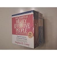 The 7 Habits of Highly Effective People (Unabridged Audio Program) *AND* The 8th Habit: From Effectiveness to Greatness (Unabridged Audio Program) - Deluxe 27-disc Audio CD Combo Pack