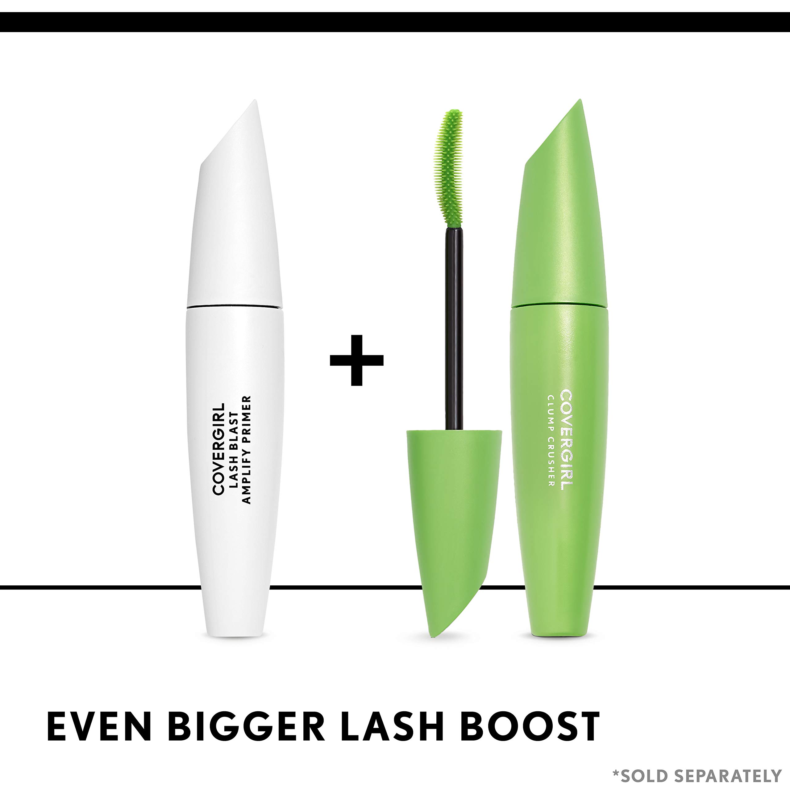 COVERGIRL, Clump Crusher by LashBlast Mascara, Black Brown 810, 0.44 Fl Oz (Pack of 1) (packaging may vary)