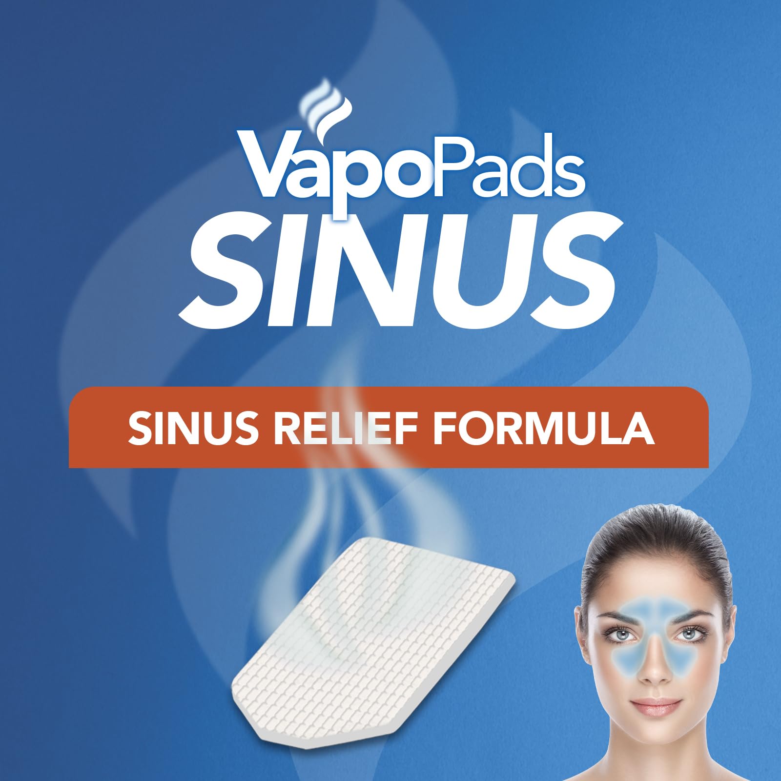 Vicks VapoPads Sinus Relief Formula Value Pack for Sinus and Throat Irritation, Vapor Pads for Steam Inhalers, Humidifiers, and Vaporizers, 20 Count, White, VSP39