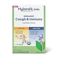 Hyland's Baby Mucus & Cold 8oz Day & Night Value Pack + Kids Organic Cough & Immune 8oz Day & Night Combo