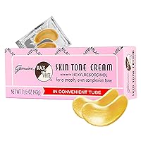 Genuine Black & White Skin Tone Cream 1.5 Oz with Bonus Black Hair Band - Beauty Set
