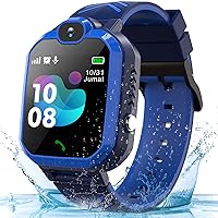 Smart Watch for Kids, Kids Smart Watches Phone with SOS Call Camera Games Recorder Alarm Music Player for 3-12 Boys Christmas Birthday Gifts