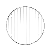 Mrs. Anderson's Baking Harold Imports 9-Inch Round Cake Rack, Silver