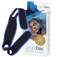 Anti Snoring Chin Strap Device - Snore Solution Sleep Aid – Snore Stopper That Effectively Prevents Snoring – Supports Jaw to Effectively Stop Snoring – Natural, Comfortable & Adjustable for