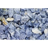 Fantasia Materials: 18 lbs Blue Calcite Rough Stones from Madagascar