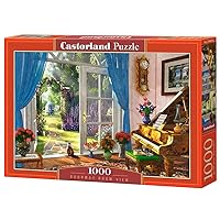 CASTORLAND 1000 Piece Jigsaw Puzzle, Doorway Room View, Classic Interior, Adult Puzzle, Castorland C-104079-3