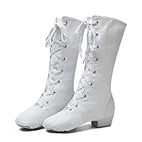 Dance Shoes Soft Soled Jazz Boots Dance Training Shoes