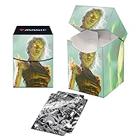 Ultra Pro - Magic: The Gathering Phyrexia All Will Be One - 100+ Card Deck Box (Nahiri, The Unforgiving) Protect & Store Collectible Cards, Trading Cards, & Gaming Cards, Self Locking Lid Deck Box