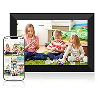 Digital Picture Frame 10.1 Inch Smart WiFi Digital Photo Frame 1280 * 800 HD IPS Touch Screen,Auto Rotation,Share Photos Or Videos for Via Free APP