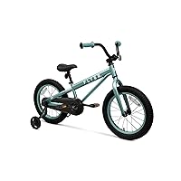 Flyer™ 16” Kids’ Bike, Teal Toddler and Kids Bike, 16 Inch Wheels, Training Wheels Included, Boys and Girls Ages 4-6 Years Old, Multiple Color Options
