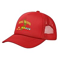 Nha Trang Vietnam Veteran Mesh Hat Baseball Cap for Men Women Adjustable Trucker Hat Dad Hat