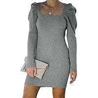 APsavings Ribbed TIE-Back Sweater Dress