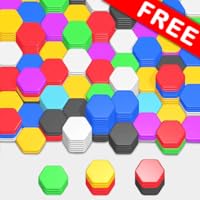 Hexagon Puzzle - Color Stack
