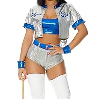 womens Home Run Baseball Player CostumeAdult Sized Costumes