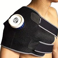 Pro-Tec Athletics Ice Cold Therapy Wrap for Shoulder and Back, Large