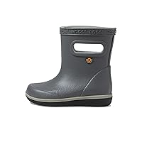 BOGS Unisex-Child Kids' Skipper Ii Rain Boot Solid