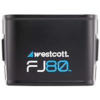 Westcott FJ80 Lithium Polymer Rechargeable Battery - DC 11.1V 1000mAh 11Wh 400+ Full Power Flashes and 300+Battery Cycles