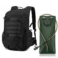 Mardingtop 35L Tactical Backpack with Rain Cover + 2.5L Hydration Bladder