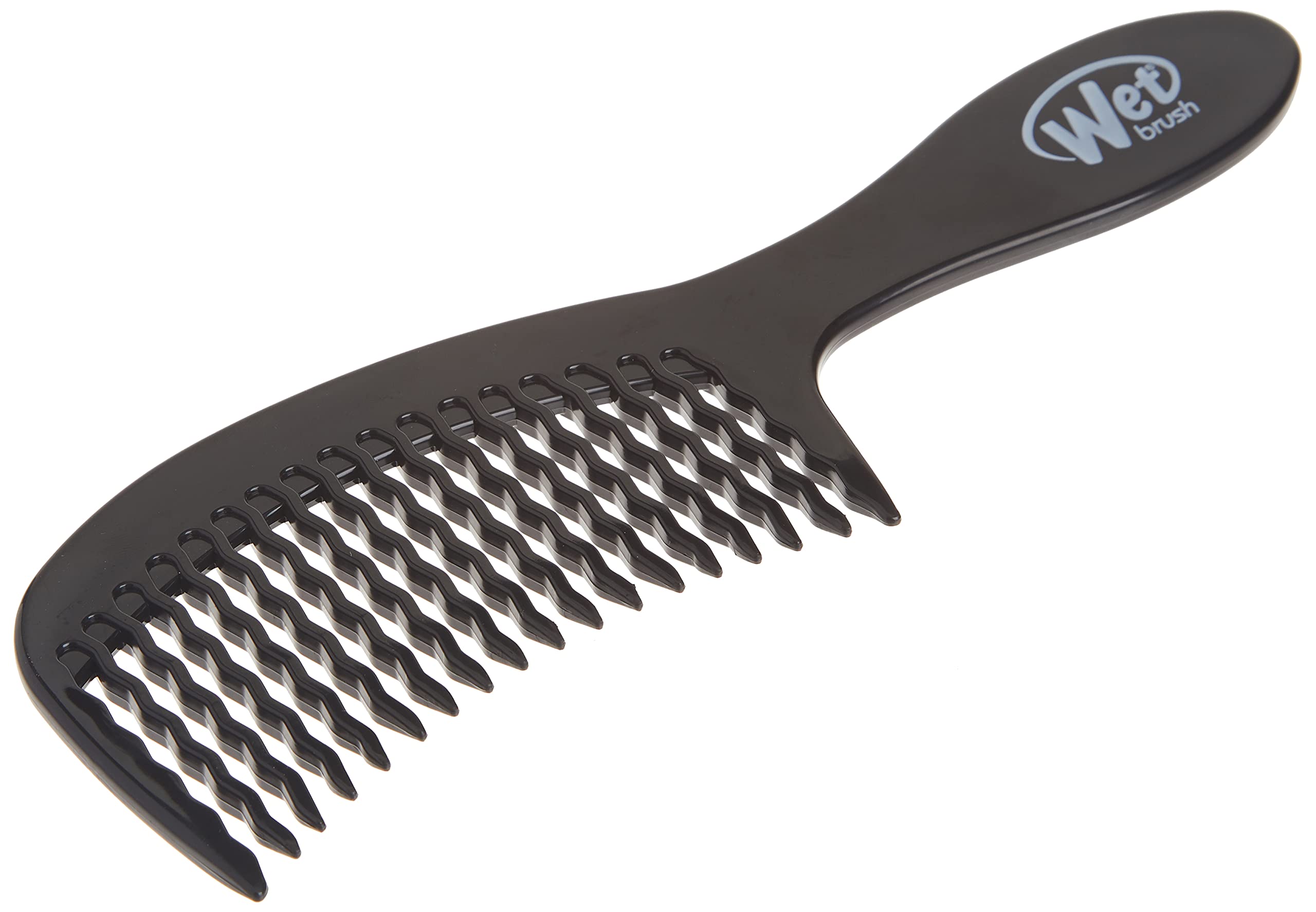 Wet Brush Detangling Comb - Black Unisex Comb 1 Count(Pack of 1)