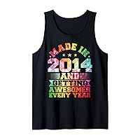 Born In 2014 Birthday, Awesome Since 2014 & Made In 2014 Tank Top