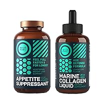 Appetite Suppressant and Liquid Collagen Marine Diet and Beauty Bundle