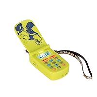 Hellophone- Lime- Pretend Play Toy Cell Phone – Kids Play Phone with Light Sounds & Songs – Toddler Toy Phone with Message Recorder- 10 months +