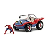 Jada MARVEL 60TH ANNIVERSARY 70S EDITION BUGGY WITH SPIDERMAN