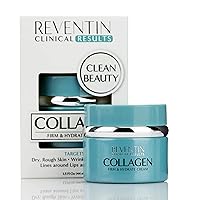 Firm & Hydrate Collagen Face Cream Targets Wrinkles, Fine Lines, & Dry Skin, Anti Aging Facial Moisturizer Collagen Lotion W/Peptides, Vitamin E, & Aloe Vera For Women & Men, 1.5 Fl Oz