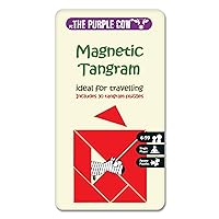 Magnetic Travel Tangram Puzzles Game - Car Games , Airplane Games and Quiet Games