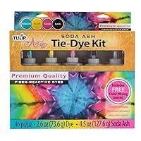 Tulip Artisan Soda Ash Tie-Dye Kit with Color Mixing Bottle (33545)