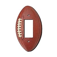 American Football Decorative Acrylic Cover - Single Paddle Rocker