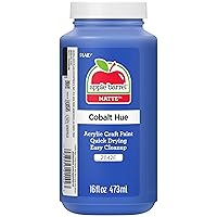 Apple Barrel Acrylic Paint in Assorted Colors (16 Ounce), 21142 Cobalt Blue