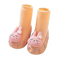 Kids Slippers Baby Indoor Long Calf Mesh Surface Breathable Shoes Toddler Skin-Friendly Anti-slip Sole Shoes