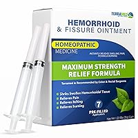 Hemorrhoid Treatment | Hemorrhoid & Fissure Ointment | 7 Pre-Filled Applicators | Fast & Effective | Hemorrhoids Treatment for Relief of Pain, Swelling, Discomfort & Itching