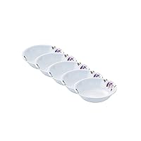 Corelle CP-1542 Small Bowl, Violet Mist, Small Bowl, Small Bowl, Set of 5, Pack of 5